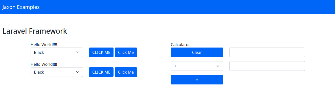 Laravel demo